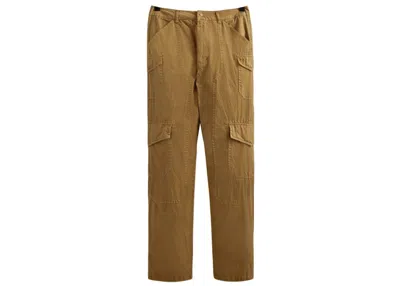 Pre-owned Kith Men's  Cotton Nylon Paidge Trouser In Karat In Gold