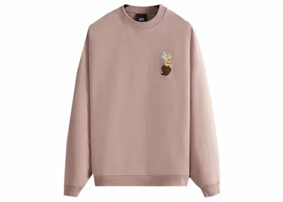 Pre-owned Kith Men's  Cupid Iii Crewneck Sweatshirt In Morganite