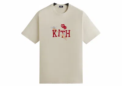 Pre-owned Kith Men's  Cupid Iv Tee Shirt In Sandrift