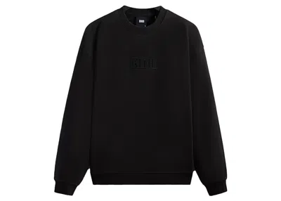 Pre-owned Kith Men's  Cyber Monday Crewneck Sweatshirt (fw22) In Black