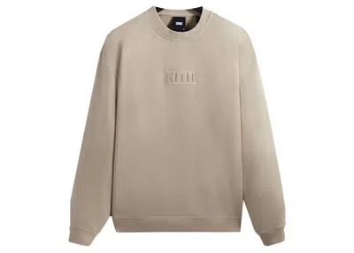 Pre-owned Kith Men's  Cyber Monday Crewneck Sweatshirt (fw22) In Oat