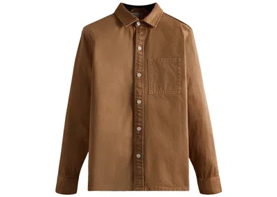Pre-owned Kith Men's  Denim Ginza Shirt In Oxford