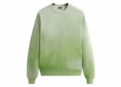 Pre-owned Kith Men's  Design Studios Nelson Crewneck Sweatshirt In Tranquility