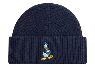 Pre-owned Kith Men's  Disney Donald Duck Mia Beanie In Nocturnal