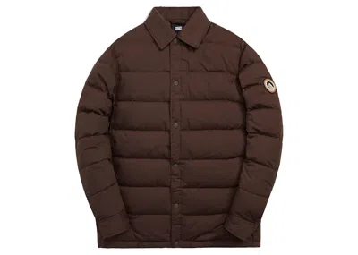 Pre-owned Kith Men's  Dover Jacket In Derby In Brown