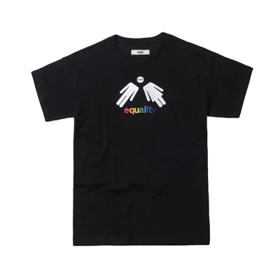 Pre-owned Kith Men's  Equality Tee Shirt In Black