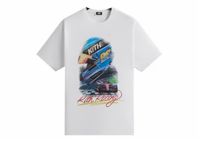 Pre-owned Kith Men's  F1 Vintage Tee Shirt In White