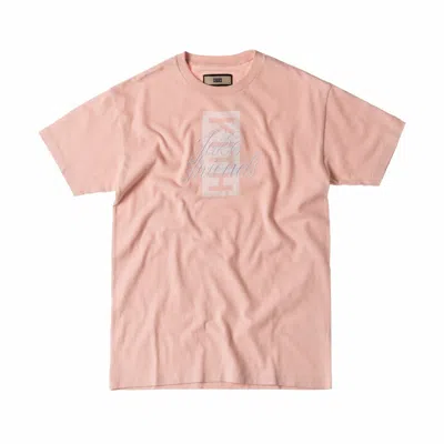 Pre-owned Kith Men's  Fake Friends Script Tee Shirt In Pink