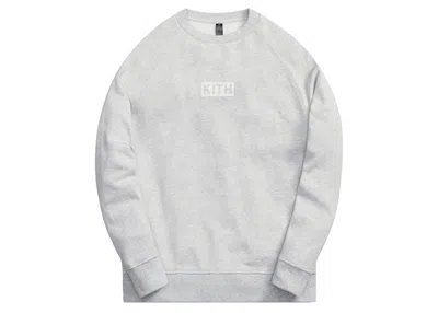 Pre-owned Kith Men's  For Adidas Terrex Crewneck Sweatshirt In Light Heather Grey