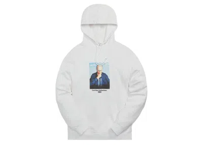 Pre-owned Kith Men's  For Curb Your Enthusiasm Perspective Hoodie In White