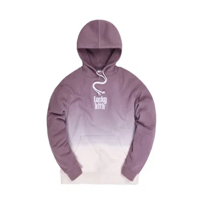 Pre-owned Kith Men's  For Lucky Charms Dip Dye Williams Iii Hoodie In Purple/pink In Multi