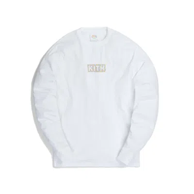 Pre-owned Kith Men's  For Lucky Charms Long Sleeve Tee Shirt In White
