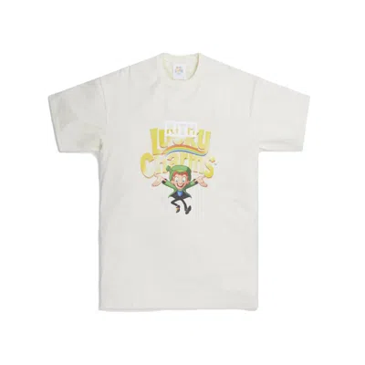 Pre-owned Kith Men's  For Lucky Charms Vintage Tee Shirt In Tofu In White