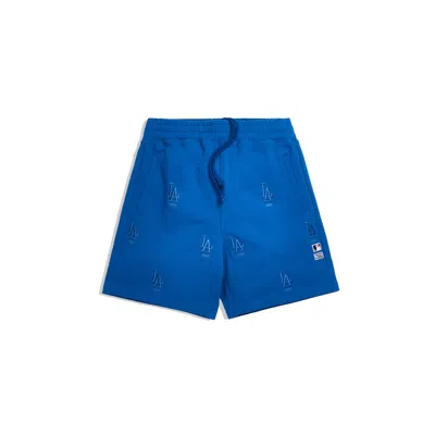 Pre-owned Kith Men's  For Major League Baseball Los Angeles Dodgers Monogram Short In Royal