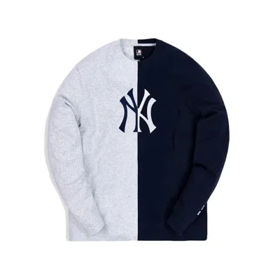 Pre-owned Kith Men's  For Major League Baseball New York Yankees Split Long Sleeve Tee Shirt