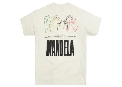 Pre-owned Kith Men's  For Mandela Day 2021 Freedom Tee Shirt In Waffle