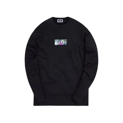 Pre-owned Kith Men's  For Marcus Brutus Classic Logo Long Sleeve Tee Shirt In Black