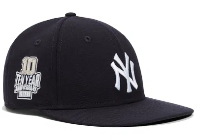 Pre-owned Kith Men's  For New Era New York Yankees 10 Year Anniversary Low Profile 59fifty Fitted Hat In Genesi