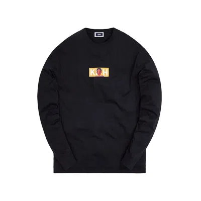 Pre-owned Kith Men's  For Shaina Mccoy Classic Logo Long Sleeve Tee Shirt In Black