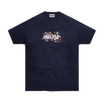 Pre-owned Kith Men's  Gardens Of The Mind Ii Tee Shirt In Navy Blue
