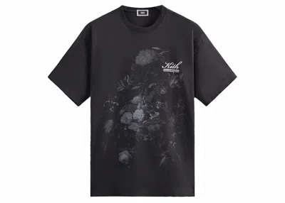 Pre-owned Kith Men's  Gardens Of The Mind Vintage Tee Shirt In Shadow In Gray
