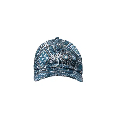 Pre-owned Kith Men's  Geo Bg Cap In Navy Blue