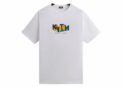 Pre-owned Kith Men's  Geometric Tee Shirt In White