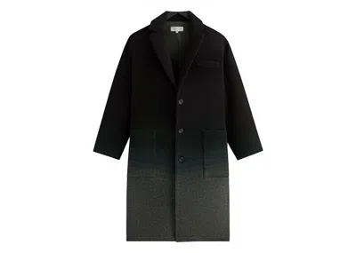 Pre-owned Kith Men's  Gradient Wool Bergen Coat In Chronicle