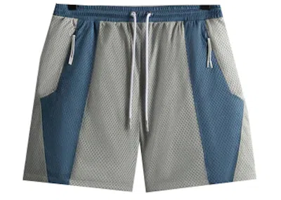 Pre-owned Kith Men's  Harden Panelled Mesh Short In Cavan