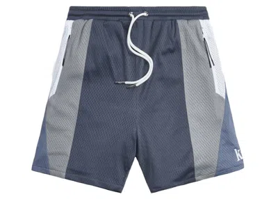 Pre-owned Kith Men's  Harden Panelled Mesh Short In Elevation