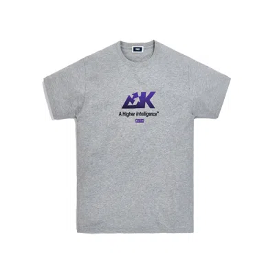 Pre-owned Kith Men's  Higher Intelligence Tee Shirt In Heather Grey
