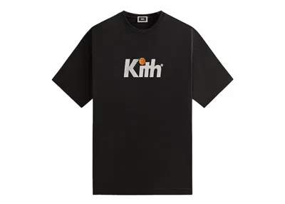 Pre-owned Kith Men's  Hoops Tee Shirt In Black