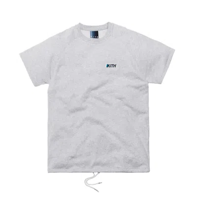Pre-owned Kith Men's  Howard Baby Terry Tee Shirt In Heather Grey