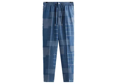 Pre-owned Kith Men's  Japanese Jqd Stryker Pant In Indigo