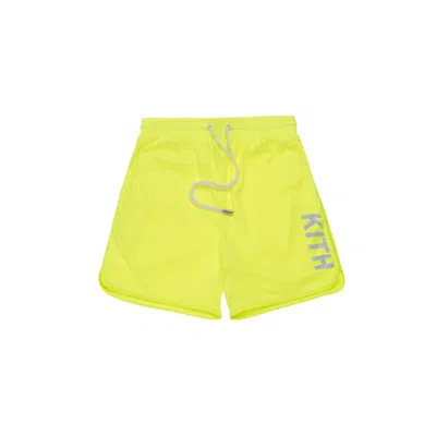 Pre-owned Kith Men's  Jordan Mesh Short In Citron