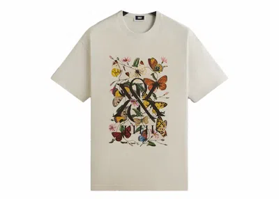 Pre-owned Kith Men's  K&k Monarch Vintage Tee Shirt In Sandrift