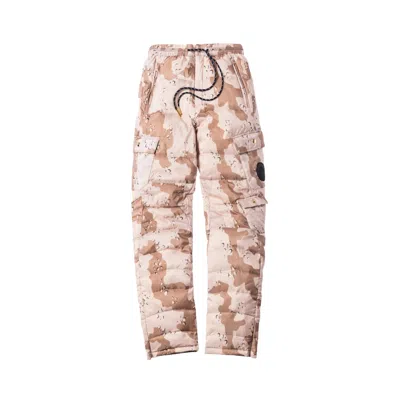 Pre-owned Kith Men's   Stratton Down Pant In Desert Camo In Brown