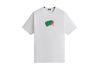 Pre-owned Kith Men's  Mas Comic Santa Tee Shirt In White