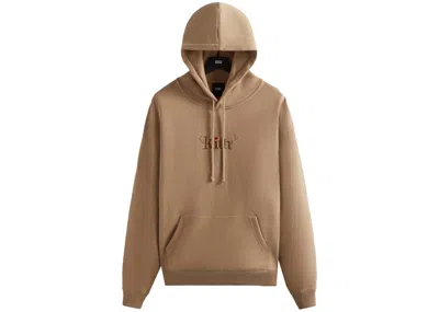 Pre-owned Kith Men's  Mas Reindeer Serif Hoodie In Loft