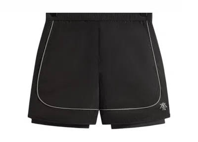 Pre-owned Kith Men's  Ktech Jordan Tech Short In Black