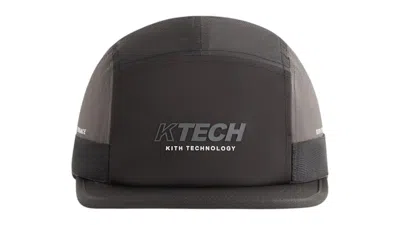 Pre-owned Kith Men's  Ktech Ripstop Collapsible Griffey Camper Cap In Black