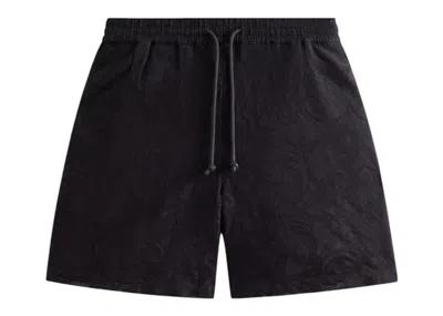 Pre-owned Kith Men's  Lace Lewis Short In Black
