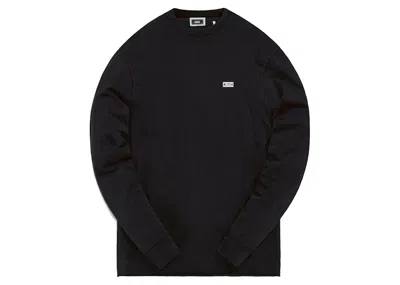 Pre-owned Kith Men's  Lax Long Sleeve Tee Shirt In Black