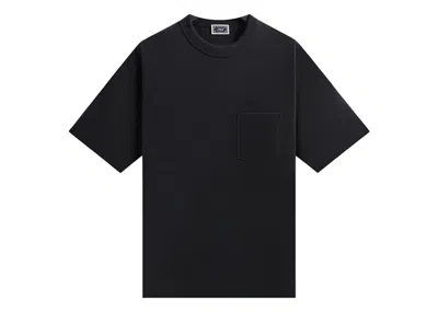 Pre-owned Kith Men's  Leonard Pocket Tee Shirt In Black