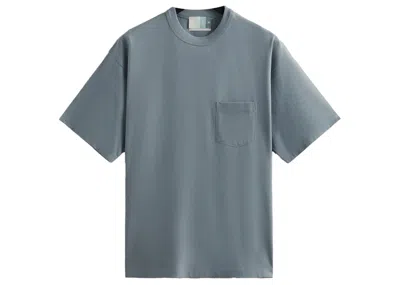 Pre-owned Kith Men's  Leonard Tee Shirt In Light Indigo In Purple