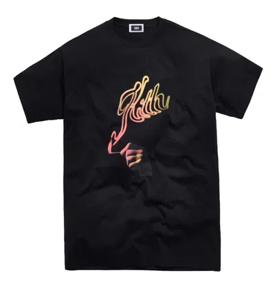 Pre-owned Kith Men's  Light The Way Tee Shirt In Black