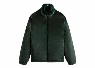 Pre-owned Kith Men's  Lloyd Faux Fur Track Jacket In Stadium
