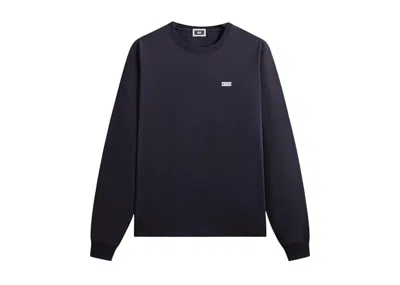 Pre-owned Kith Men's  Long Sleeve Lax Tee Shirt In Ink In Black