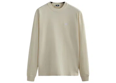 Pre-owned Kith Men's  Long Sleeve Lax Tee Shirt In Sandrift