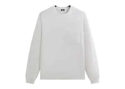 Pre-owned Kith Men's  Long Sleeve Quinn Tee Shirt In White
